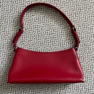 Furla Red Leather Shoulder Bag